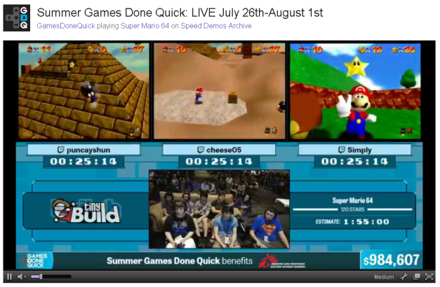 SGDQ Mario 64