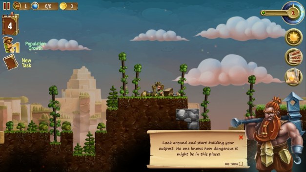 Craft the World start