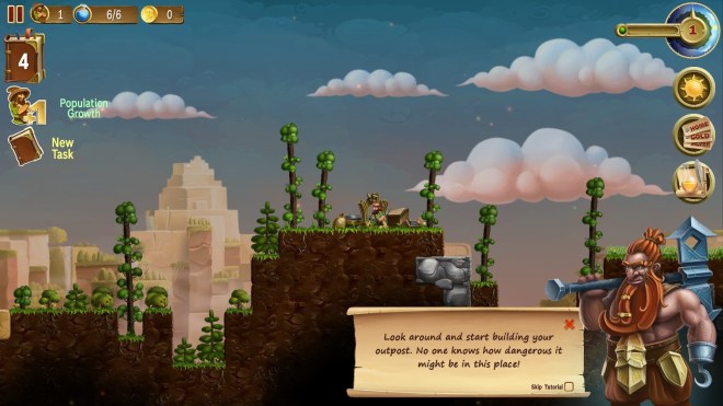 Craft the World start